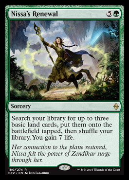 Nissa's Renewal